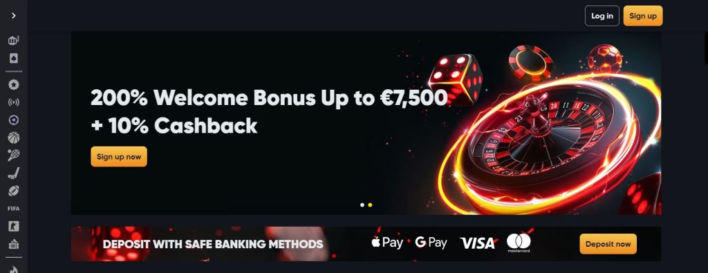 Instant Casino Lobby